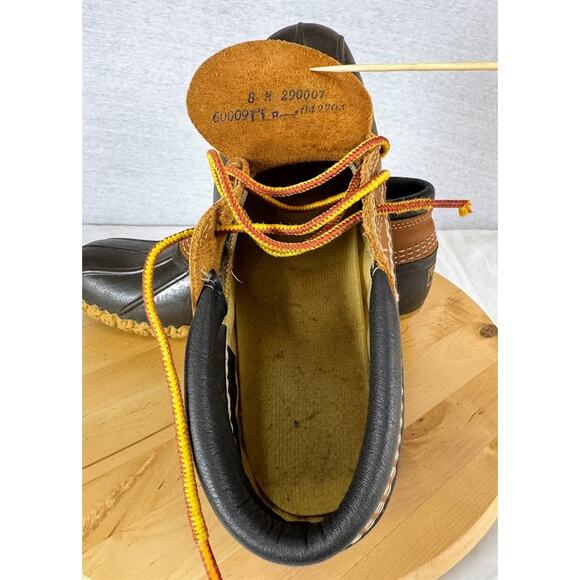 LL Bean Boots Gumshoes 3 Eyelet Men Size 8--Excellent Condition main image 9